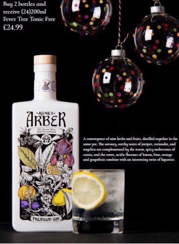 Agnes Arber Gin now available <a href="/HTWhite1/">H T White</a> . But 2 bottles and get a FREE case of Fever Tree tonic. Contact the office to order 🍸🍸