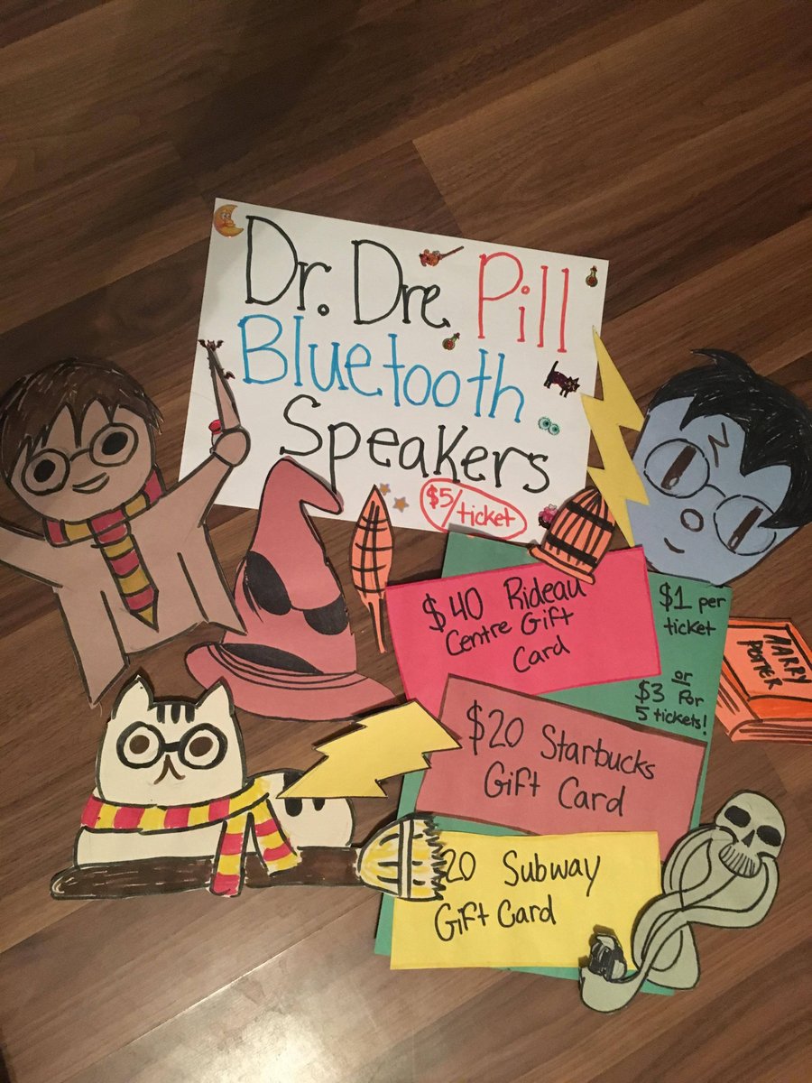 CUTerryFox's tweet photo. On a scale of 1 - 10 how obsessed are we with Harry Potter?... 9 3/4.
1 more week until the Harry Potter Trivia Night at Mike's Place!

Don't forget about our amazing raffle prizes, courtesy of @gsacarleton https://t.co/jDsakW5RY0