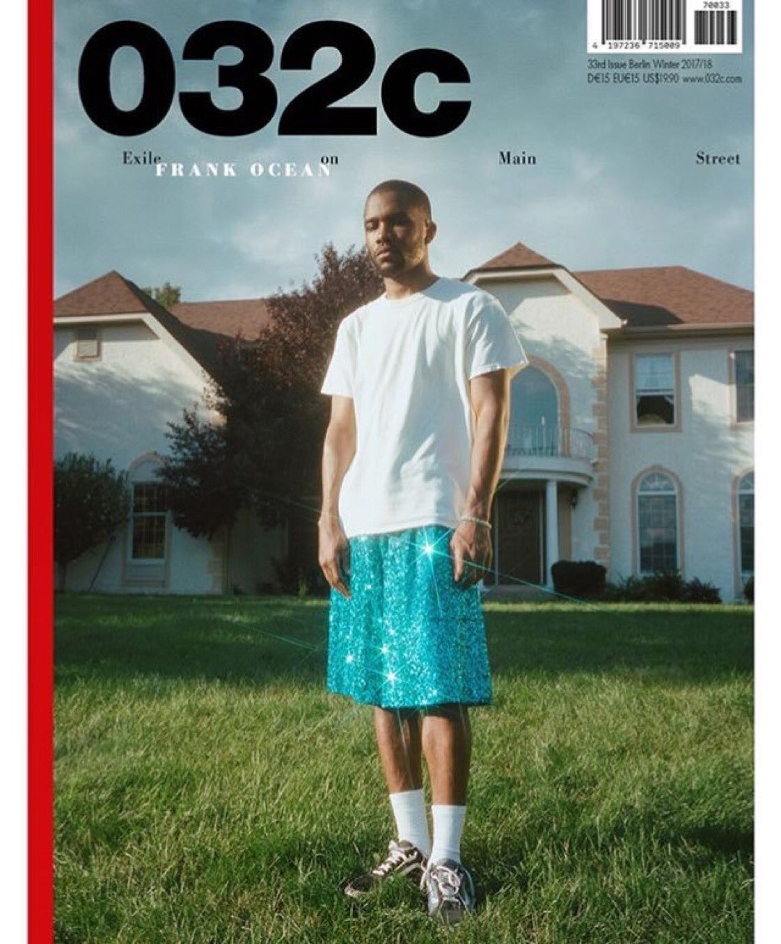 Frank ocean glitter converse top