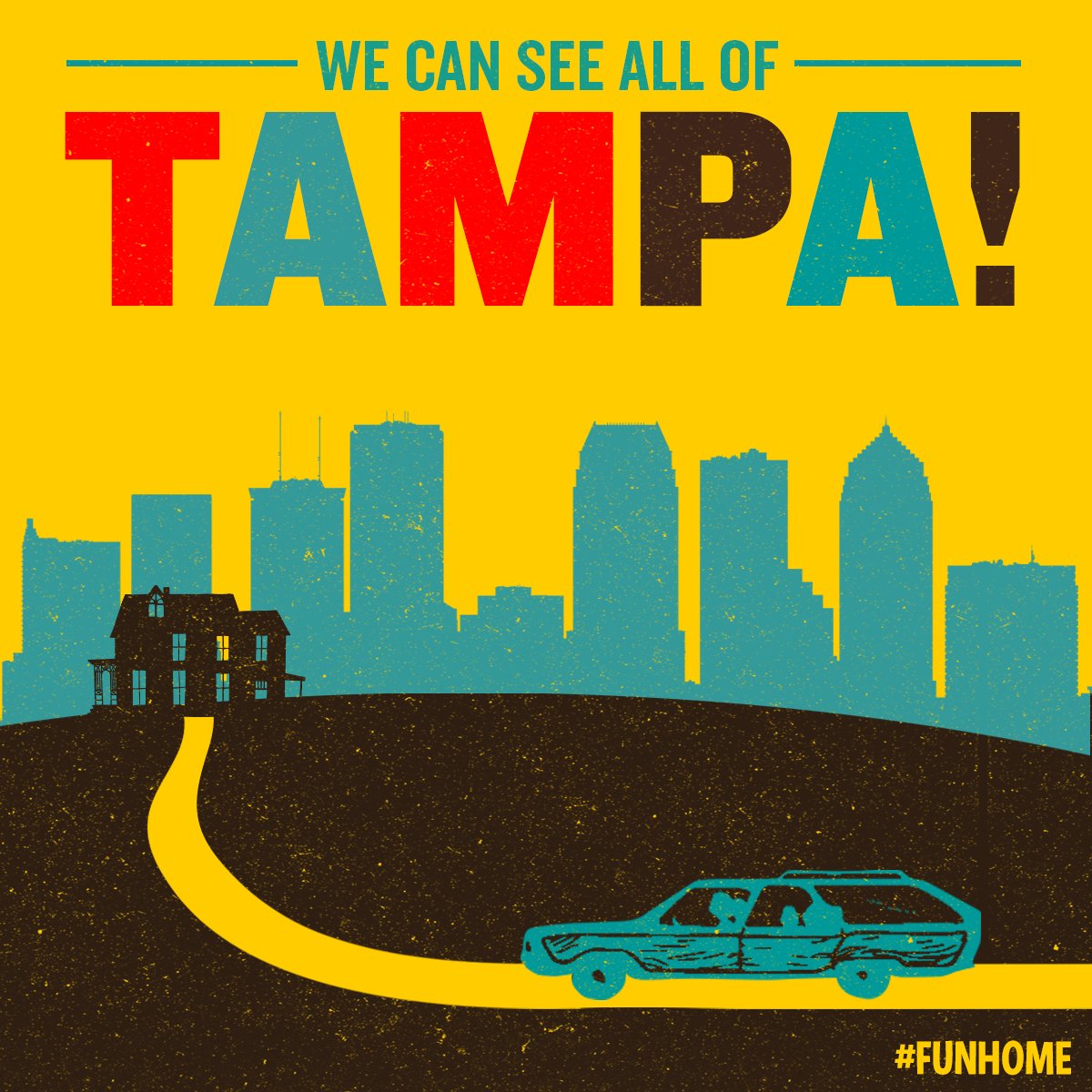 It's opening night at the @StrazCenter, and we can see all of TAMPA! Tickets: funho.me/2cfUKUR #FunHome