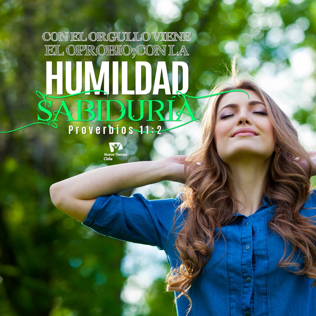 ntchile's tweet photo. ¡Sé humilde, enfrenta tus situaciones difíciles con sabiduría, 👉recurre SIEMPRE a DIOS, Él te dará la humildad que necesitas!😊
#FelizTarde #ComparteNT https://t.co/6ZqUVDfYiH