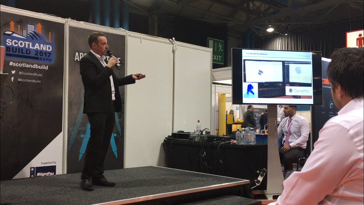 ECDArchitects's tweet photo. Patrick speaking at the #ScotlandBuild2017 BIM &amp; Digital construction Summit https://t.co/2dfp4s5EQ4