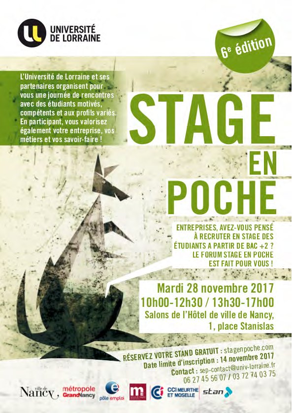 Brico Dépôt était présent au forum "Stage en poche" à Metz ! 
Une très belle journée riche en rencontres ! On vous donne RDV le Mardi 28 Novembre à Nancy pour une nouvelle édition de "Stage en poche" ! Nous vous attendons nombreux ! #emploi #stage