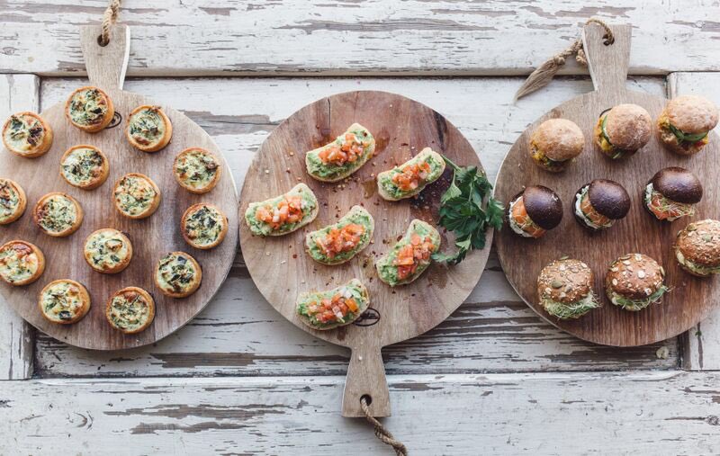 Let's celebrate! Let us cater your holiday party with canapés, mini sandwiches &amp; sweets! info: catering@mamanto.com #catering #holidayparty