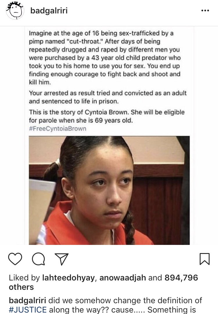 GicolaLane's tweet photo. How you can help #FreeCyntoiaBrown:

Write a letter to the following:

The Honorable Bill Haslam 
Governor of Tennessee
State Capitol, 1st Floor
600 Charlotte Ave
Nashville, TN 37243

Be SURE to request CLEMENCY.

I have provided an example. Thank you! https://t.co/2DGSJe4RJo
