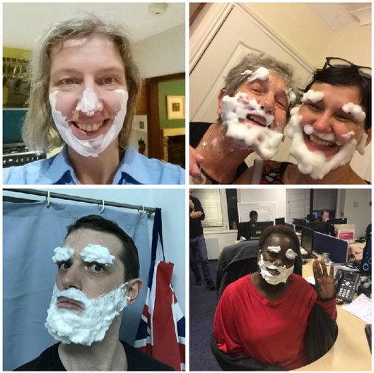 TheSilverLineUK's tweet photo. We want YOU to foam up for #FoamAlone, because we believe no older person should face Christmas alone. It costs £5 to answer a call, so help us make sure we can be there for everyone who needs us by texting FOAMALONE to 70660 to donate £5. Find out more: https://t.co/TMPQB8AtAv https://t.co/FSclDwaHnU