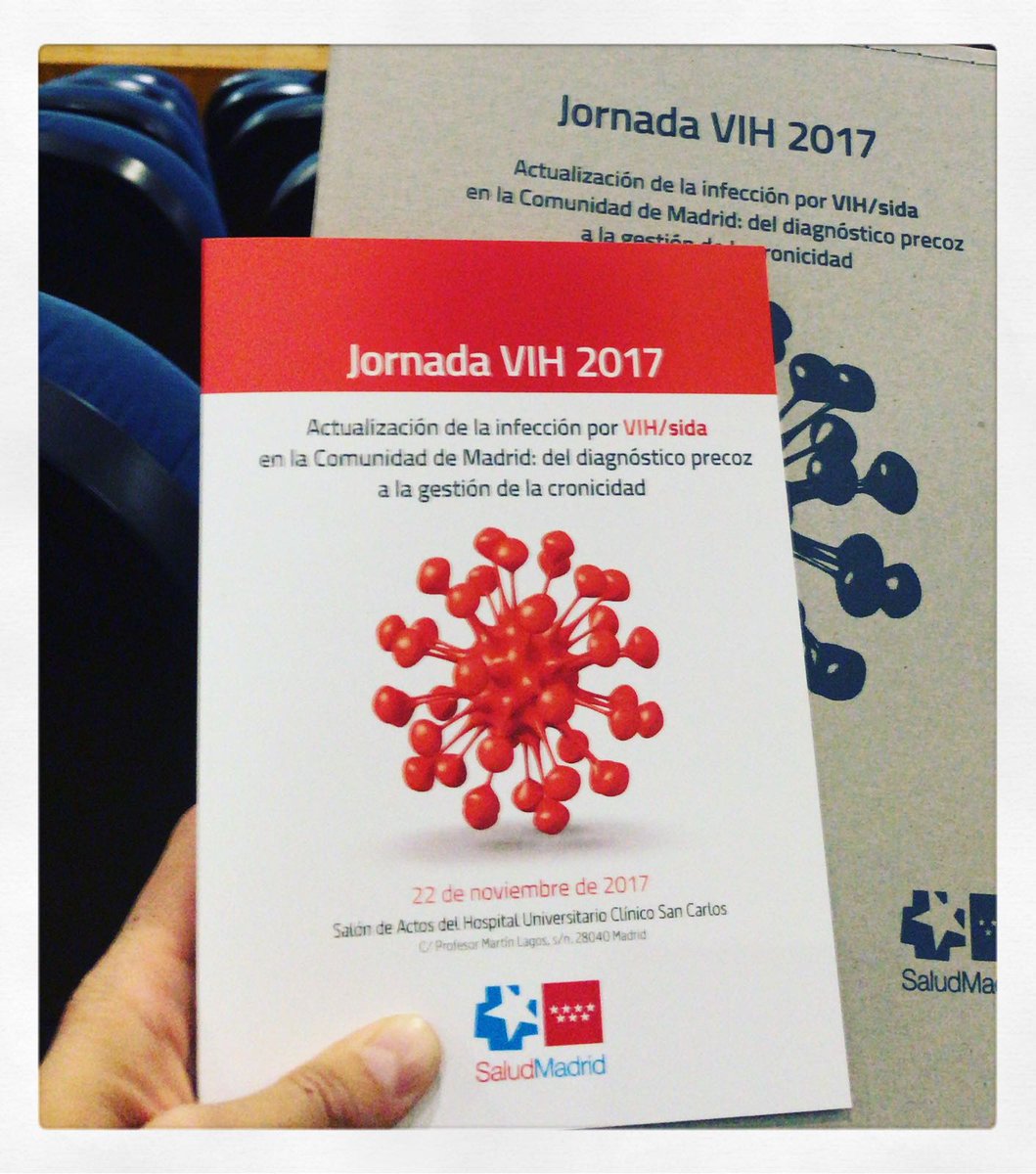 atiempo_org's tweet photo. Atiempo asiste a las jornadas #Vih2017 en el #HospitalClinicoSanCarlos #madrid #Atiempo #1diciembre https://t.co/rPuMYfhwAG