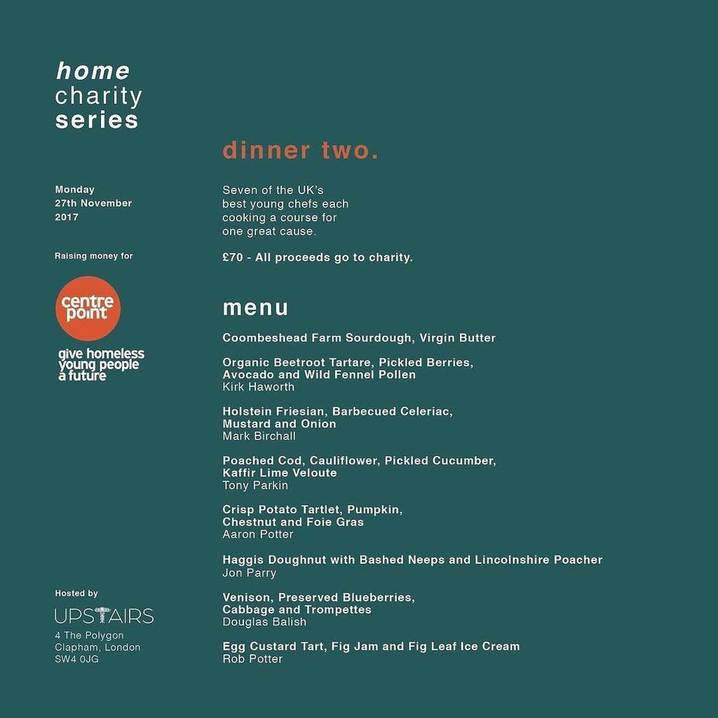I thought ‘cooks that care’ was a good tag line. In fact it is, and they do and they.. ( @aaronclarkpotter <a href="/tonyparkinasr/">Tony Parkin</a> ) are at it again next Monday with a brilliant line up <a href="/trinityupstairs/">Upstairs at Trinity</a> booking via PayPal in the bio for @homecharityseries #cookst… ift.tt/2hSZirr