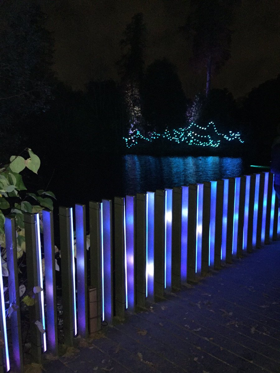 And so it begins... the magic of #Christmas is brought to us once again at #ChristmasAtKew. Take the #kids to follow the #illuminated trail to familiar #festive sounds.