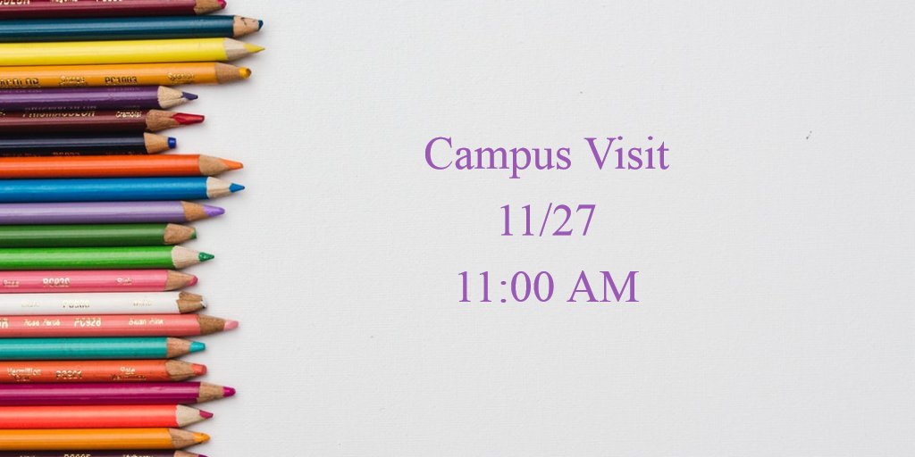 TCCUadmissions's tweet photo. TC will be back in action this Monday with a Campus Visit offered just for you! Register: https://t.co/2qZsfvhlCk https://t.co/eqzPcamLpe