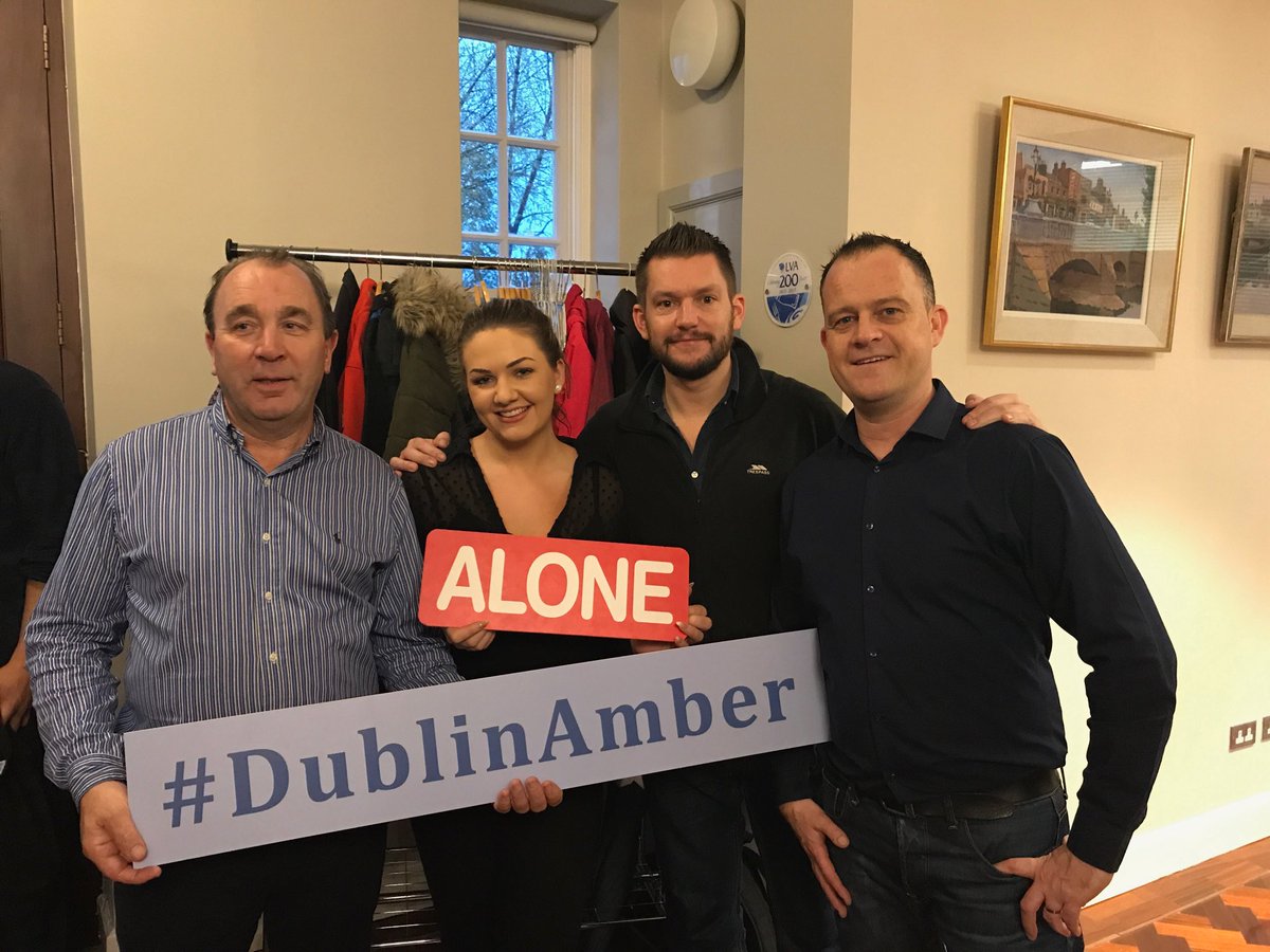 Welcome to the gang from <a href="/Porterhousebars/">Porterhouse Bars</a> who braved the rain to raise funds for <a href="/ALONE_IRELAND/">ALONE</a>