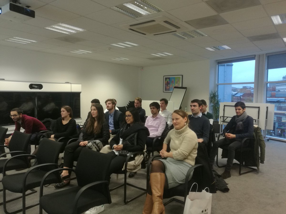 FranceIrelandCh's tweet photo. An insightful presentation in front of an inspired and attentive audience @EDHEC_BSchool #CACI #FICCevent #FICCservices https://t.co/FNybjuxqIQ