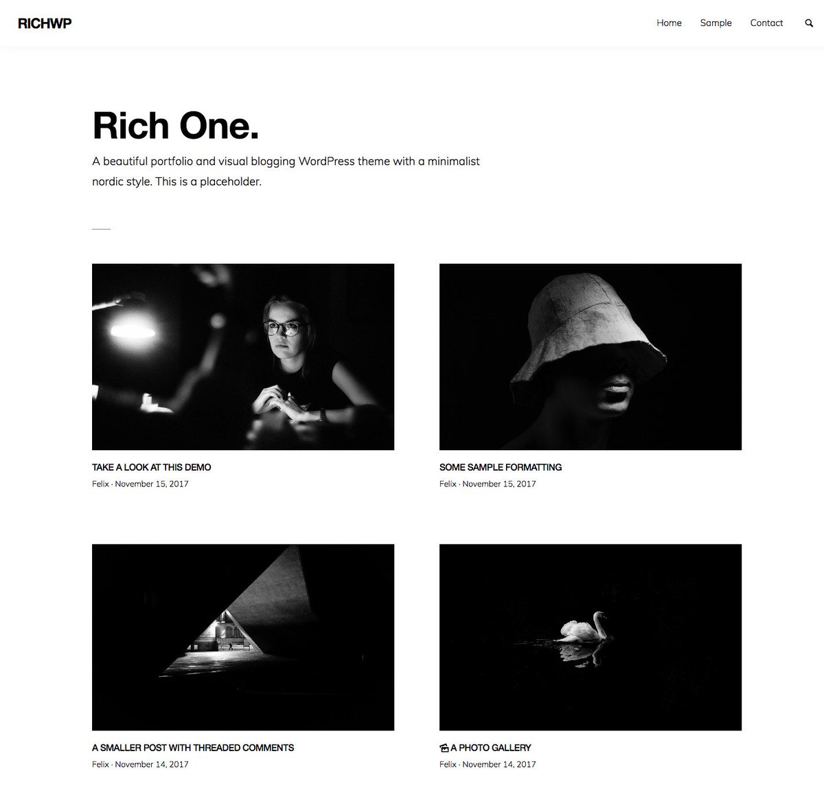 RichOne - NEW WordPress Portfolio Theme » richwp.com/themes/wordpre… #WordPress #wordpressthemes #webdesign #WP