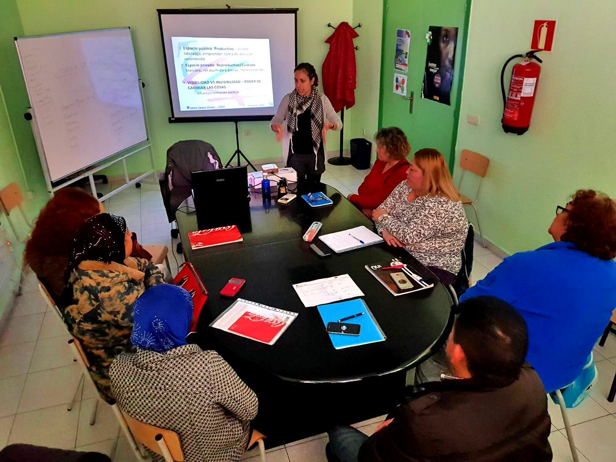 iceas_ong's tweet photo. Talleres de promoción de #Igualdad y sensibilización contra la #ViolenciaDeGénero en #CentroCaracol #Orcasur #Usera. Por los #BuenosTratos. https://t.co/1E5oE1t9jK