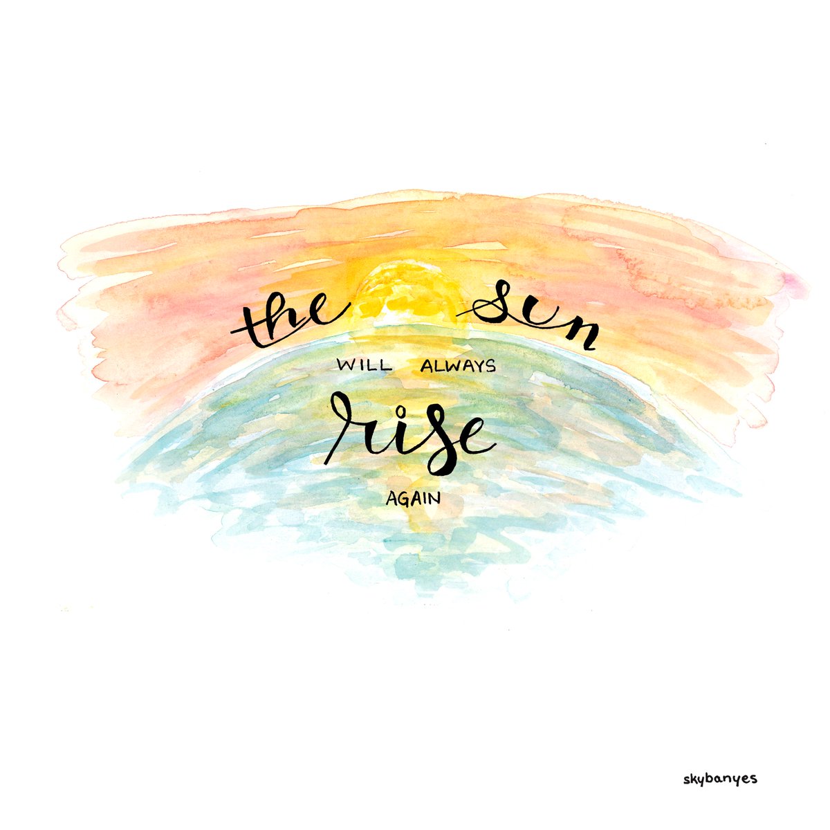 skybanyes's tweet photo. The sun will always rise again https://t.co/T71kjosDFC