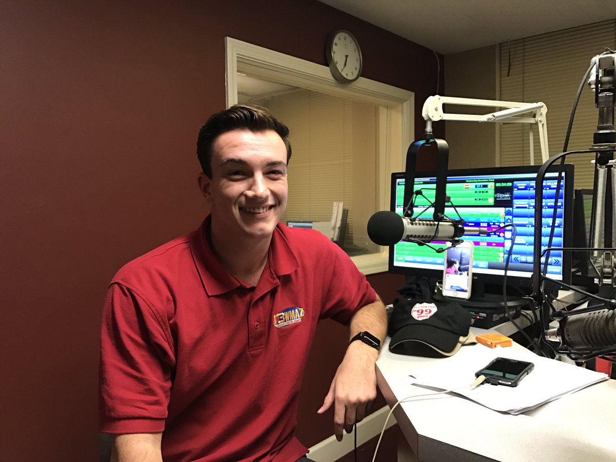 laurastarling's tweet photo. @Hunt_Wx live on WDEN this morning! Such a fun guy and a fun time! https://t.co/ZI1zMAEaaH