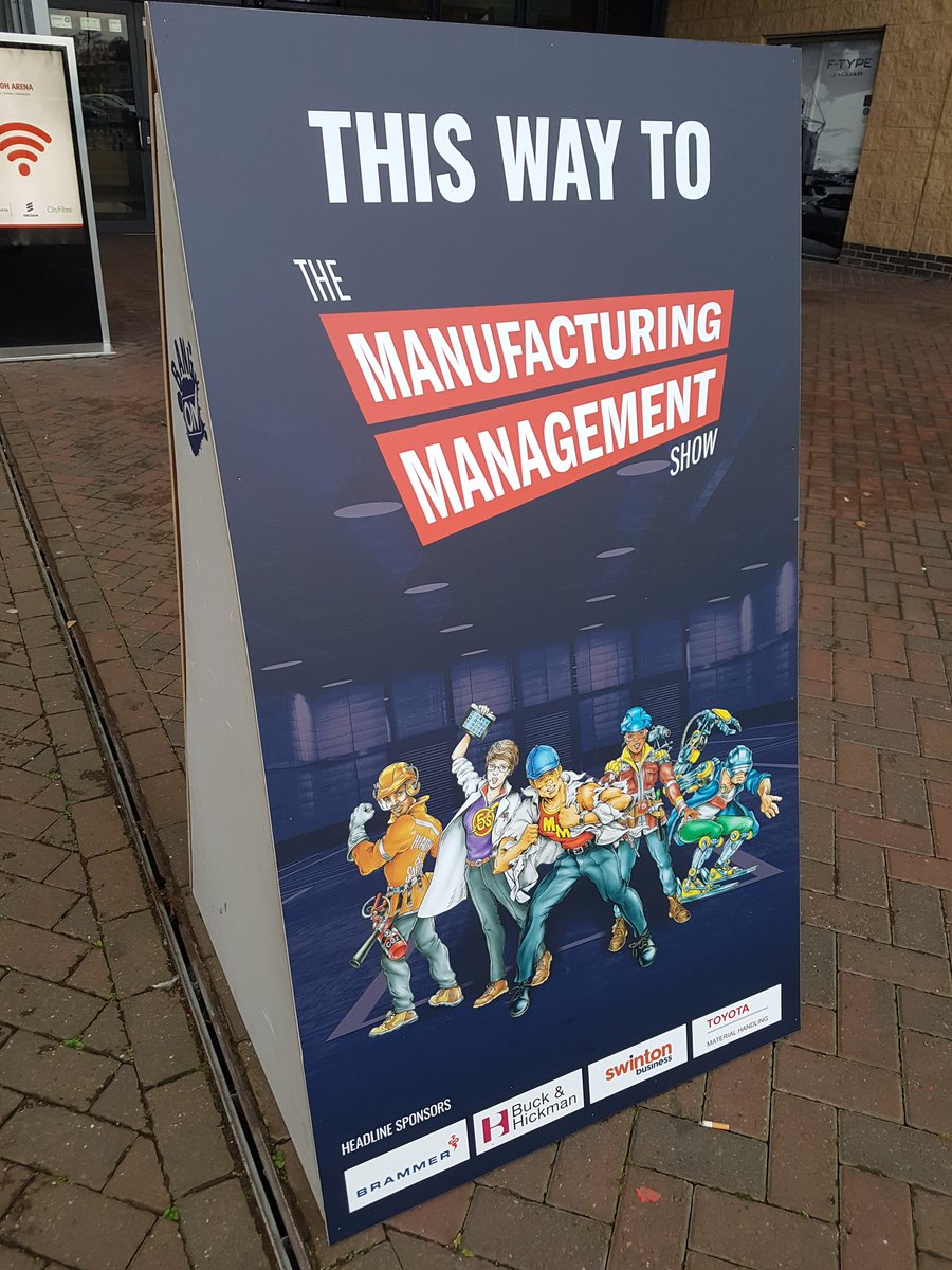 Great to visit the Manufacturing Management Show at the Ricoh Arena in Coventry. #UKMfg #MIMFamily