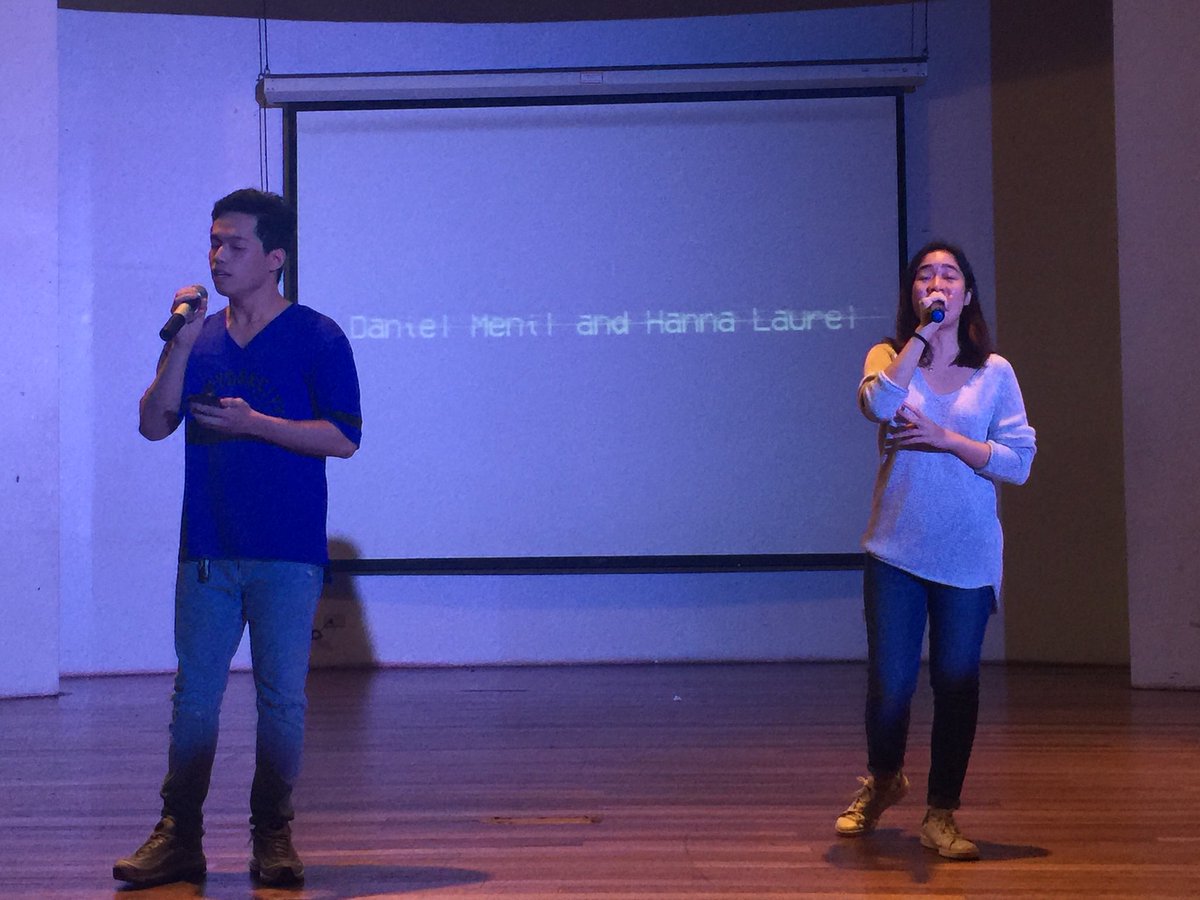 upgi_cba's tweet photo. Intermission nimber by Daniel Menil and Hannah Laurel! #ORGPRES2017 #anoBAYAN https://t.co/41XtLuLYmP