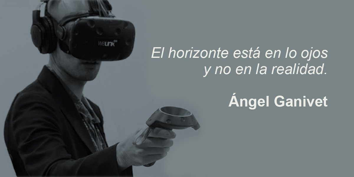 welinkvr's tweet photo. Sabias palabras del escritor Ángel Ganivet y perfectamente aplicables a la #Realidadvirtual ;) #frasecelebres https://t.co/FmWlIeVRpg