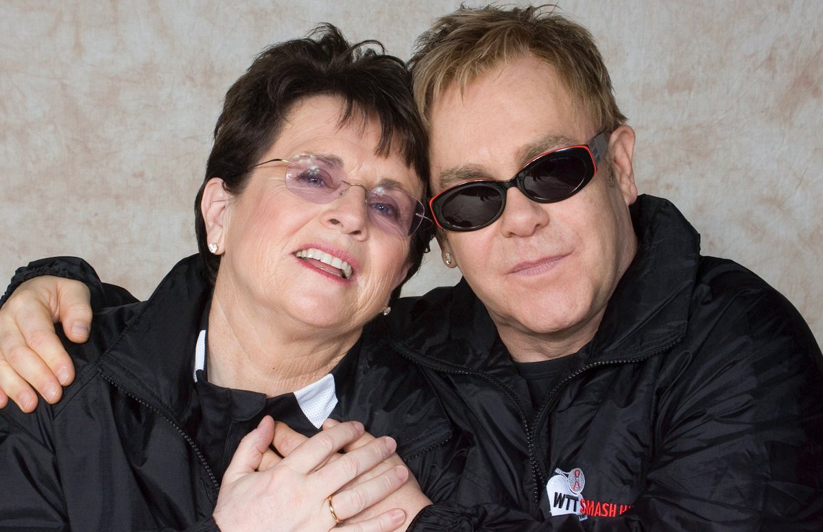 #HappyBirthday to Billie Jean King, the tennis champ who inspired Elton's hit song, 'Philadelphia Freedom'. 🎂🎉