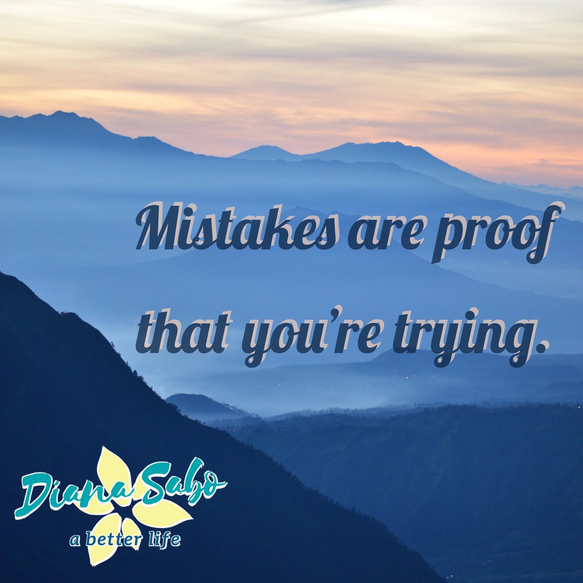 DianaFSabo's tweet photo. #DontWaitForEverythingToBePerfect #ToStart #EveryoneMakesMistakes #ThatsHowWeLearn #Improve #BecomeBetter #ABetterLife https://t.co/Dk7dv4vndP