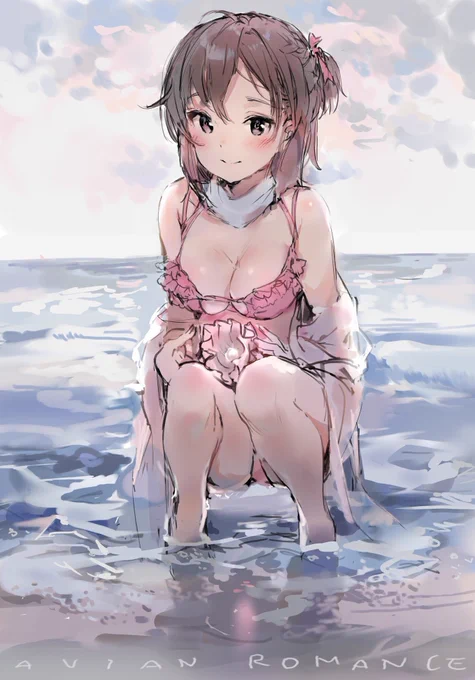 冬っぽい海が好きなラクガキ 
