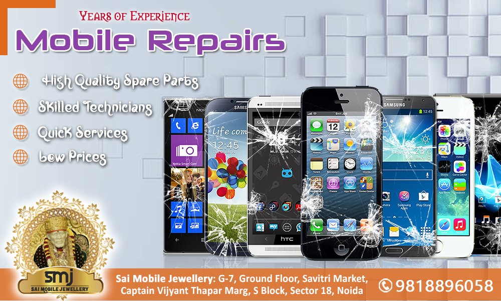 saimobilenoida's tweet photo. Sai Mobile Jewellery Multi-brand service center.
Buy different #MobilePhones &amp; get #MobileReparing services easily at Sai Mobile Jewellery .
Visit here :https://t.co/po9jo57KYJ
Call Us on :- 9818896058 https://t.co/e4vsFpn9w7