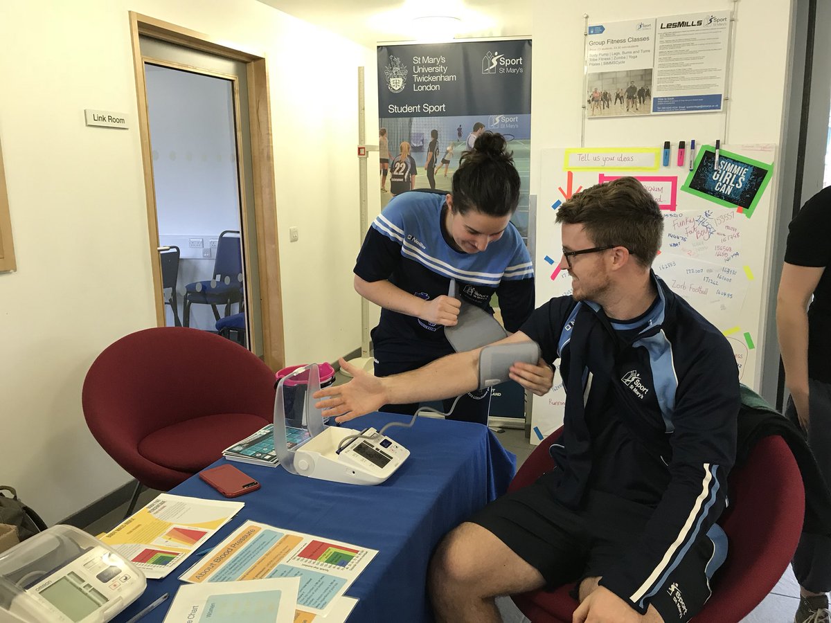 Health checks are underway in the @SportStMarys reception #SimmieGirlsCan