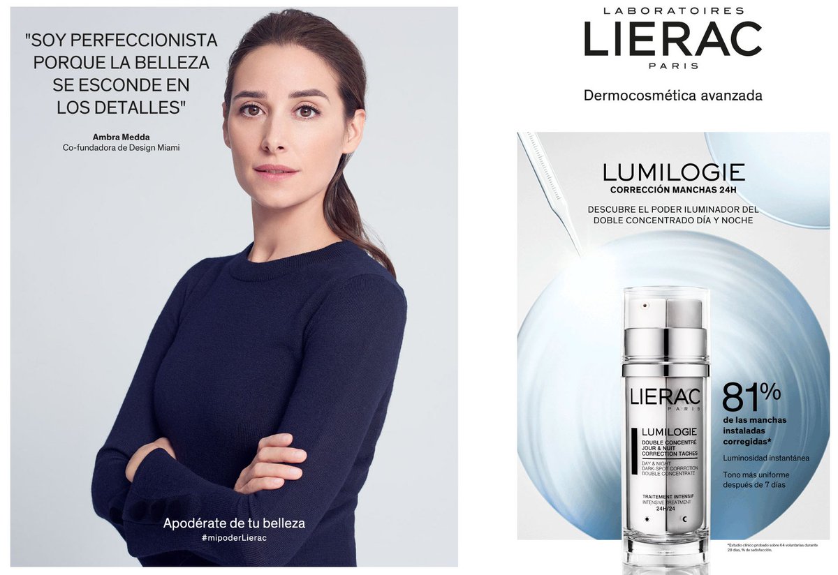 FarmaCeutics's tweet photo. Lumilogie de @LIERAC_ESP, correcció de taques 24h! https://t.co/OeSNR7K2q0