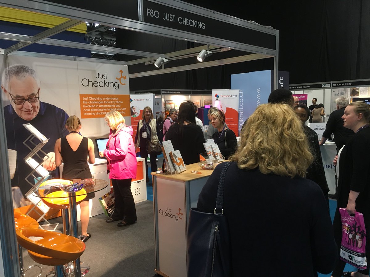 justchecking's tweet photo. We’re at the #otshow2017 today. Come and say hello and have a go on our Daily Living System. Stand F80 https://t.co/hCkpZpWA3T