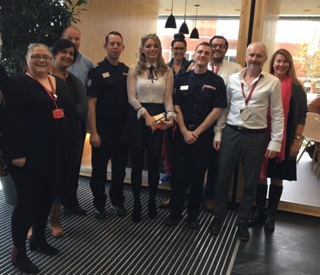 therankgroup's tweet photo. Today at our support office we welcomed Martin and Alex from @RBFRSofficial.
We are pleased to share that Rank have partnered with our local fire station in #Maidenhead to arrange volunteering opportunities for any staff wishing to offer their services as a retained firefighter. https://t.co/gopeTEYtFF