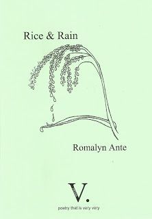 vpresspoetry's tweet photo. Another for small press week: our latest poetry pamphlet is 'Rice &amp; Rain' by @RomalynAnte - very rich and very distinct. Sample poem &amp; info here: https://t.co/K3EsMTx1mi

Other titles at https://t.co/nMQcfFKIHq #poetry #SPWpresent #SPWeek17 https://t.co/ixSUydaY1B
