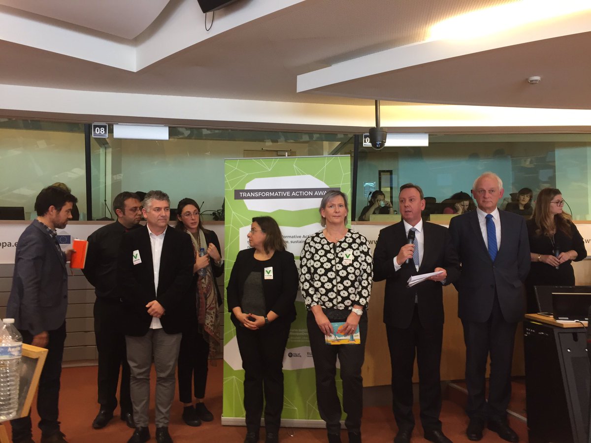 And the winner is... Nilüfer! For using neighbourhood committees to increase civic engagement. Congratulations for your inspiring Transformative Action #TAaward17