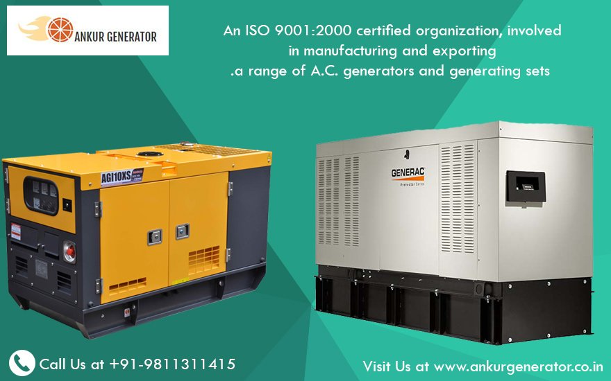 generatorhirein's tweet photo. https://t.co/tklBcu7lxE We are pioneer silent #generator rental services in #Noida. The diesel #generators on hire offered by Ankur #Generators are served and maintained at regular intervals of time to ensure #highfunctionality and longer #serving life and outstanding efficiency. https://t.co/nJezSJdxZ3