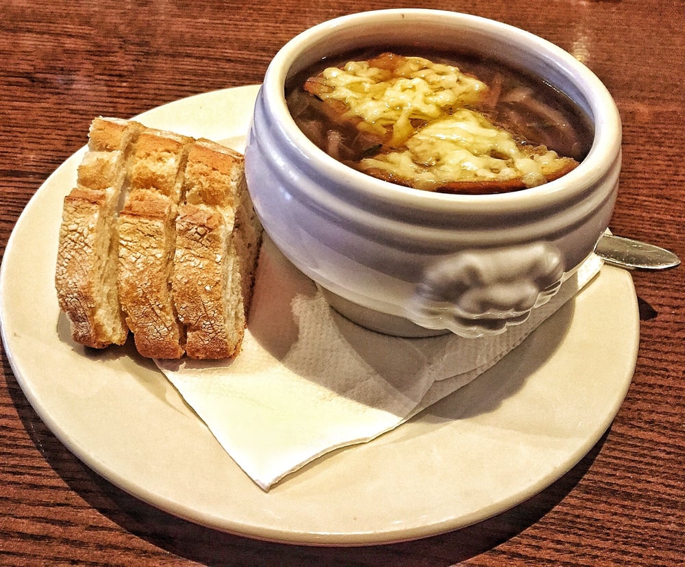 CanalBankCafe's tweet photo. If only there was a way to beat the damp and the cold this lunchtime . . .
Ahem!
#FrenchOnionSoup #YerOnlyMan https://t.co/DSkdAforii