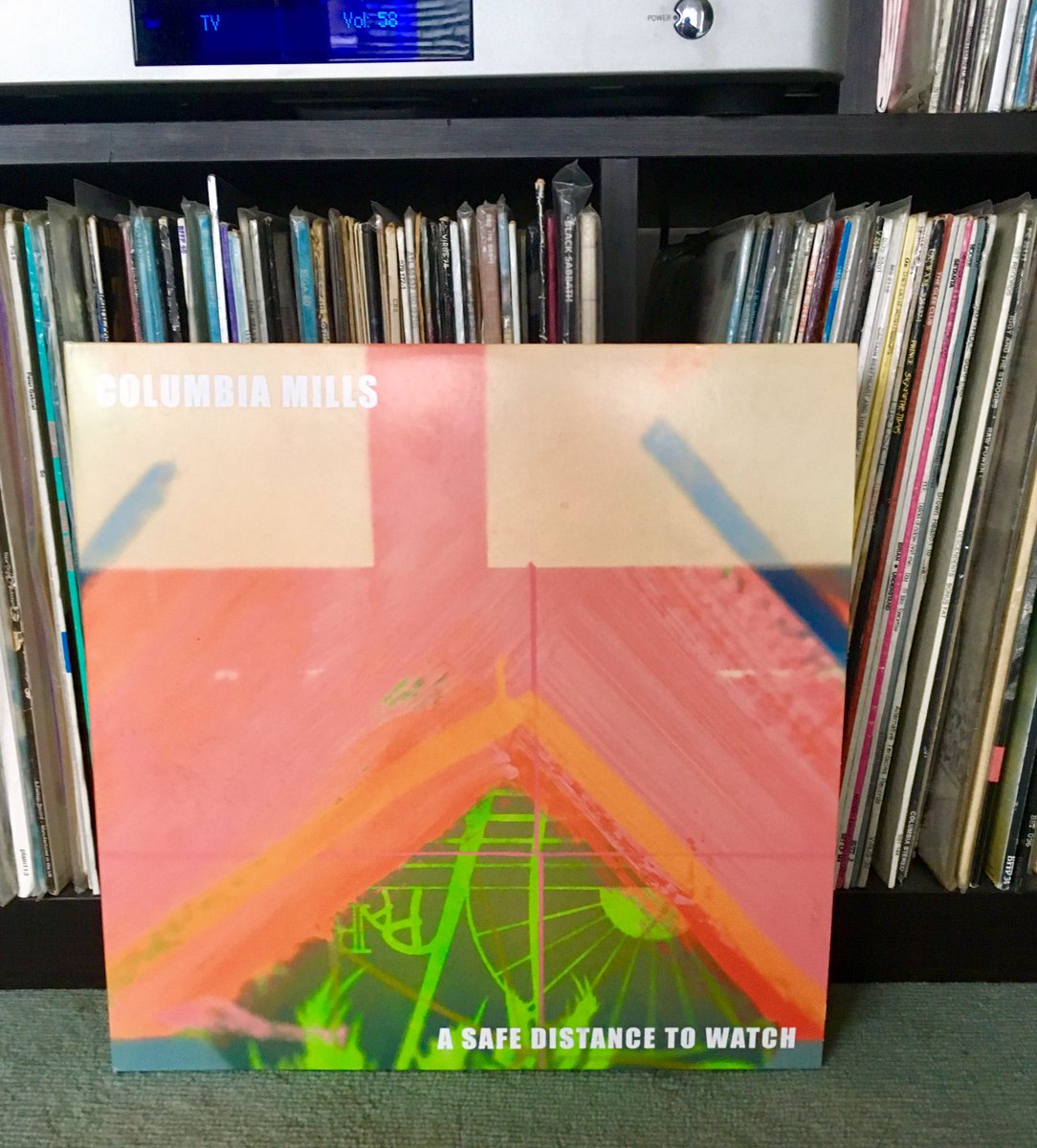 So have you not bought <a href="/COLUMBIAMILLS/">COLUMBIA MILLS</a> new album A Safe Distance To Watch yet? It's getting plenty of spins on the HP turntable <a href="/cutoncemusic/">Cut Once</a> #irishmusic
