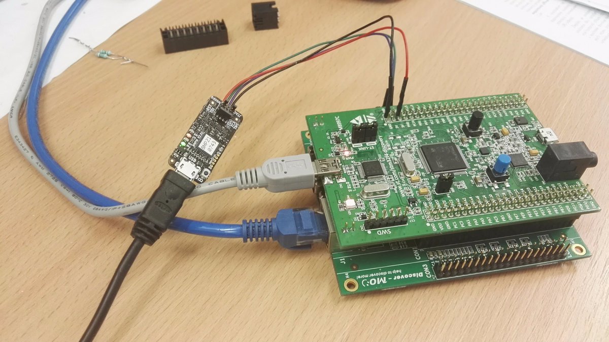 hubmartin's tweet image. Last working week in a few hashtags: #STM32F4 #lwIP #Wireshark @real_FreeRTOS #Websockets #HTTP #BlackMagicProbe