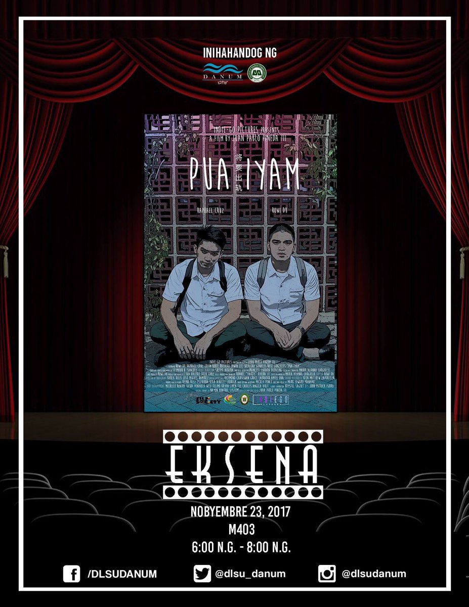 dlsu_danum's tweet image. Pelikula. Kalidad. Bago.

Bukas. M403. 6 ng gabi.

#Eksena #AgosDANUM 💙🎥