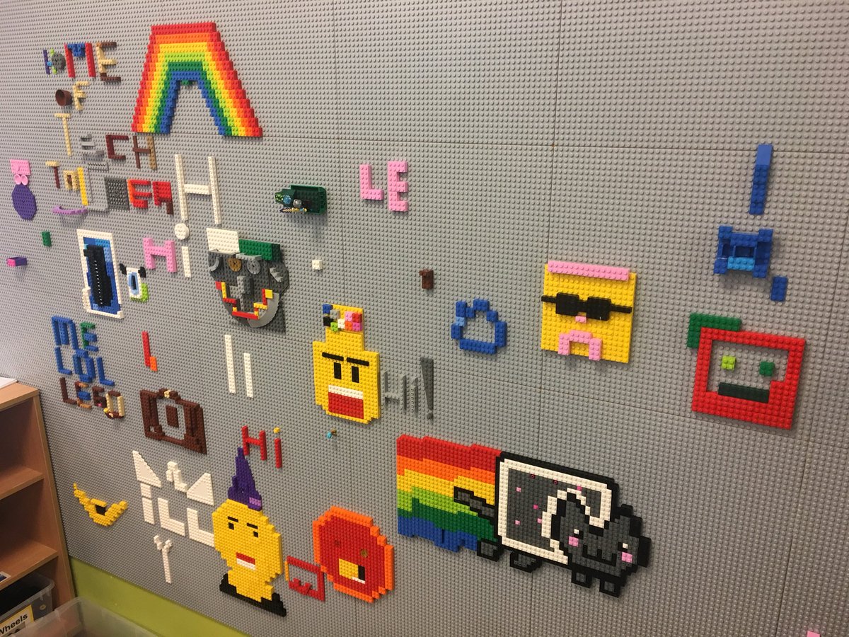 wkirkwood's tweet photo. Lego Wall is looking amazing #zismade #zislearns #ecistid https://t.co/qR3pYWbSCt