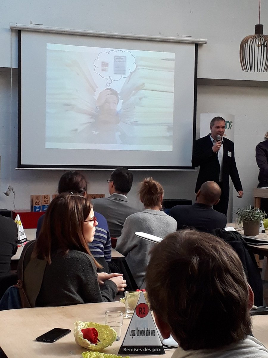 Application Vis@ sur outil mobile pour les visites de chantier et Prévention des DO aussi déployée sur #GRDFMED et primée au #Kiozidf2017