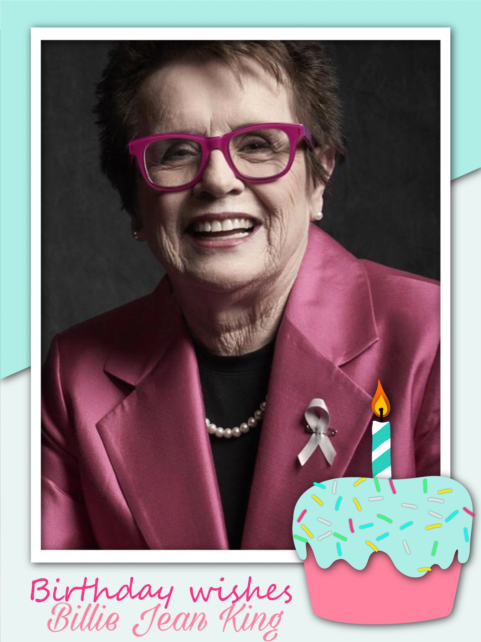 Happy Birthday Billie Jean King, John Bird, Peter Hall, Tom Conti, Terry Gilliam, Scott Robinson & Ben Adams    