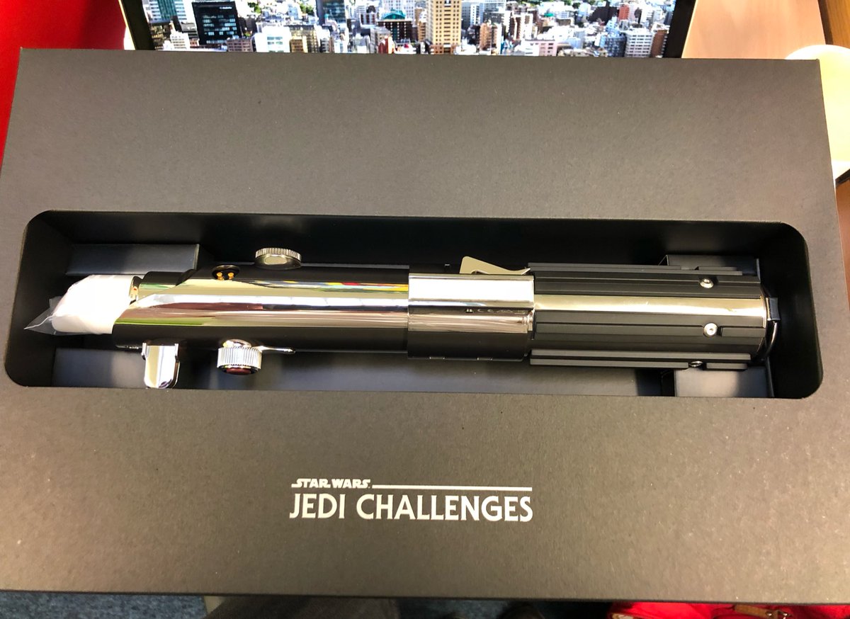 Education_IT's tweet photo. Cant wait to see my sons face #Christmas morning when he opens this exquisitely presented #JediChallenge #VR & #AR Game from @lenovo ..after a quick test..WOW! https://t.co/DMpd8hrVi2