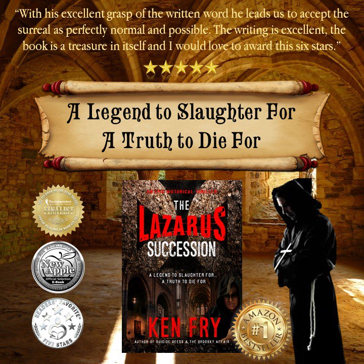 eevalancaster's tweet photo. #RT ✚ A LEGEND to SLAUGHTER FOR... ✚
✚ A TRUTH to DIE FOR ✚
🔖 https://t.co/NDqEMjVIEm
💫"Although similar in many ways to the books by Dan Brown, I enjoyed it more..."
#FREE #KindleUnlimited
#IARTG
#SupportIA
#BESTSELLER
#randomhousereads
@KenFry10 https://t.co/1rg0AM4ylG