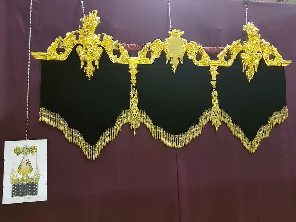 En la última edición de <a href="/CaprichoCofrade/">Capricho Cofrade</a> pudimos ver cómo avanza el trabajo en el palio de @ferroviarioscof