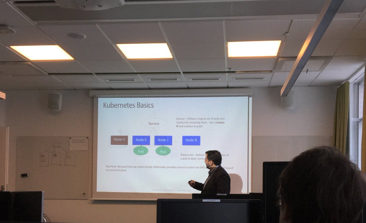 ReleyeAB's tweet photo. Learning about #application modernization with #Kubernetes at a workshop with @MicrosoftSE today. An interesting morning with a lot of new insights. https://t.co/vdJaVWF3fO