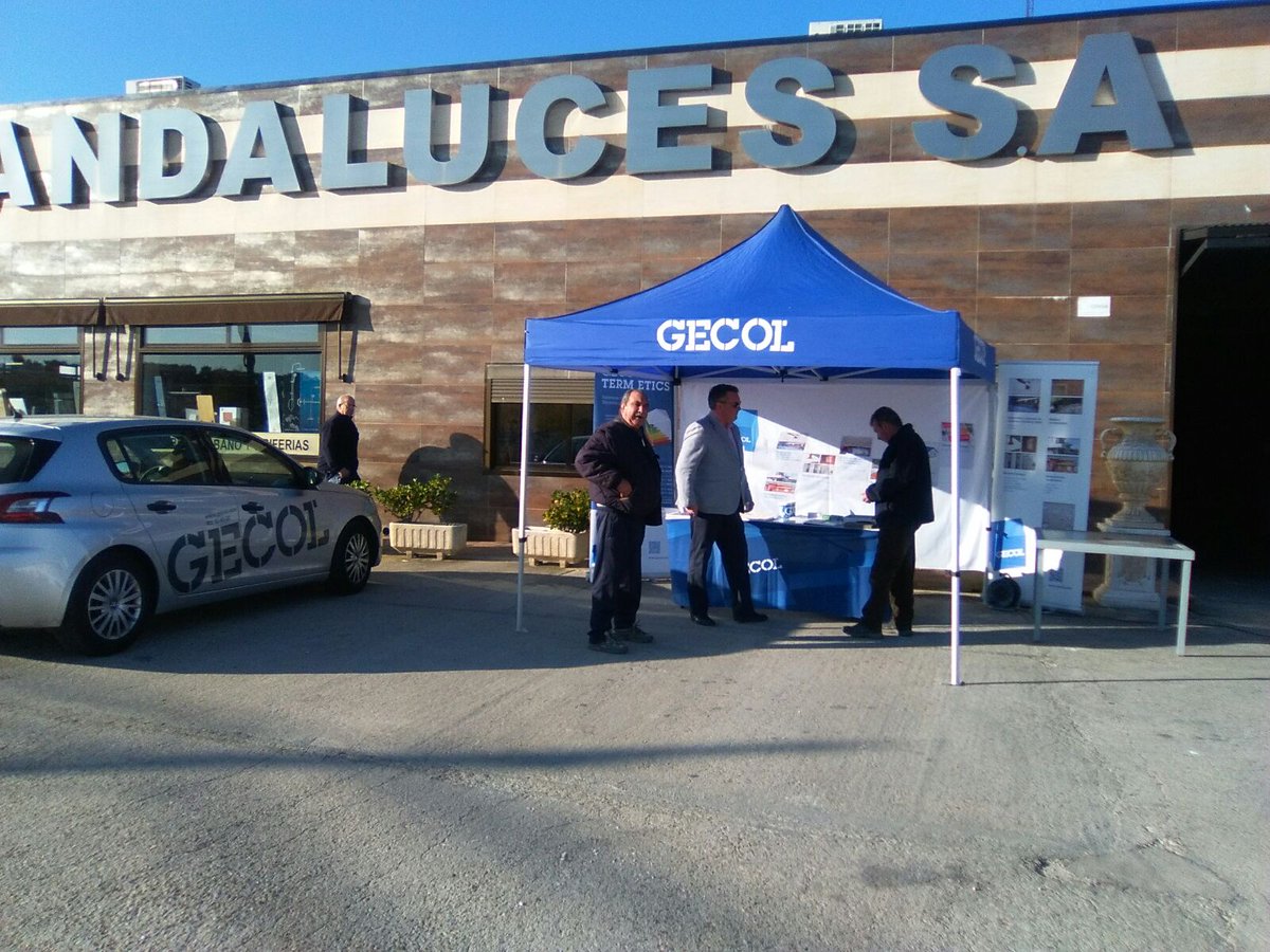 GECOLoficial's tweet photo. Otro Punto de Venta Activo en Los Andaluces, Escalona (Toledo) con @ASanchezGECOL #GECOLequipo #SiempreCerca #PVAgecol https://t.co/A5oQW8UrDX