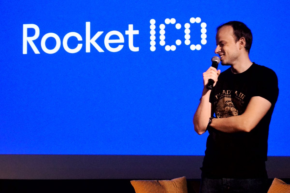 CryptoBulldozer's tweet photo. #RocketICO product developer Dmitry Korzhik presented RocketICO on Cryptofactory conference. He explained how the platform can change the model of business relationships https://t.co/gTx6vwuMd9 #blockchain #bitcoin #rocket $btc $eth $neo $dgb $strat $bnb $kmd $xrp $ltc $crypto https://t.co/Dw45oeY77R
