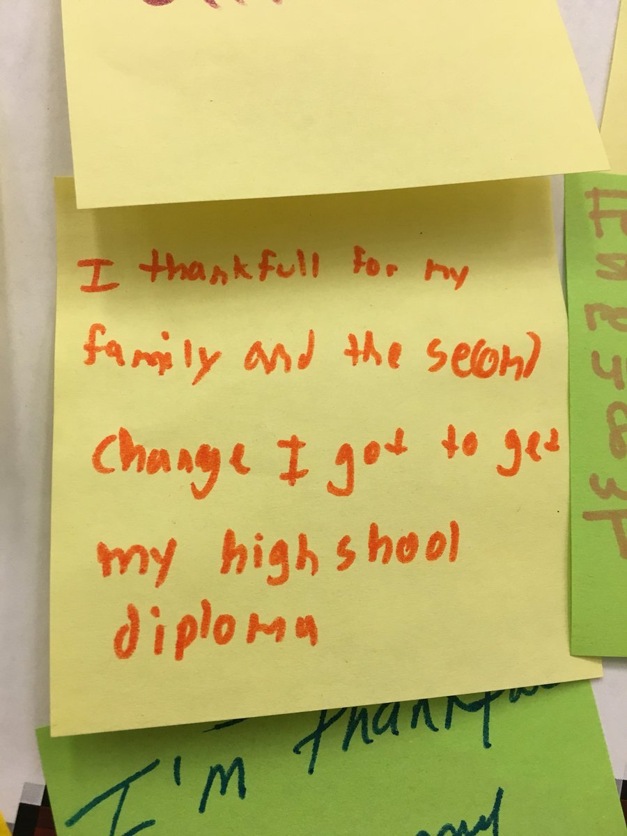JulioPenaNY's tweet photo. We asked students what are they thankful for before we broke bread together last night. My heart is warm but also distraught. All this could be taken away if @NYCSchools slashes our funding. #SaveYABCs #NYCneedsYABCs https://t.co/nx8fOEgqy0