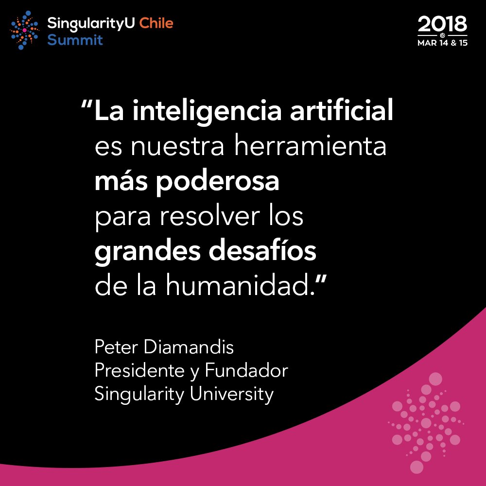 BarbaraSilvaIn's tweet photo. #DesdeSingularityU
Únete al movimiento, Un Nuevo Mindset para las Alianzas del Futuro
SingularityU Chile Summit '18
Reserva tu cupo https://t.co/ptVt1ahffU https://t.co/TaEWhMZuyu