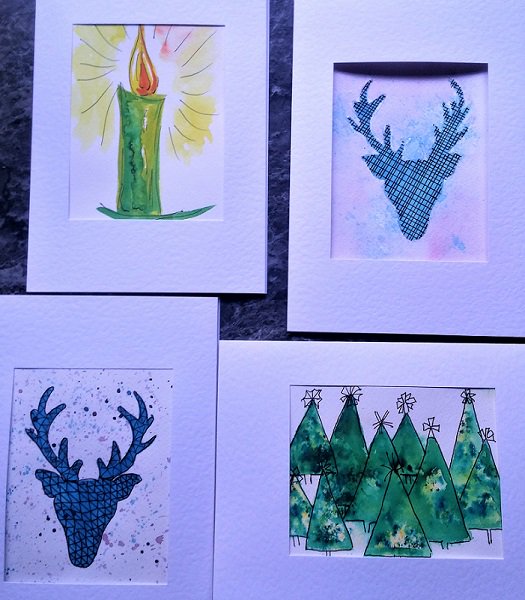 MyLifePack's tweet photo. Feeling a little arty? Mon 27 Nov 2017 Join me to paint Christmas cards #gtips #ideas Cheadle Book here https://t.co/HNad4GeXMb #SBS pls RT https://t.co/o3aMXHKC33
